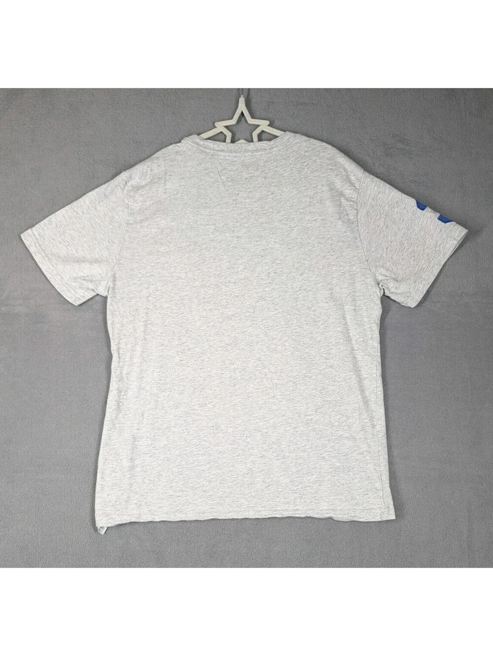 Polo Ralph Lauren Boys Large Gray Blue Big Pony Short Sleeve T Shirt Cotton Logo